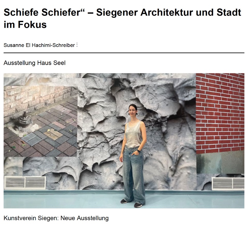 Susanne El Hachimi-Schreiber - Siegener Zeitung 2024